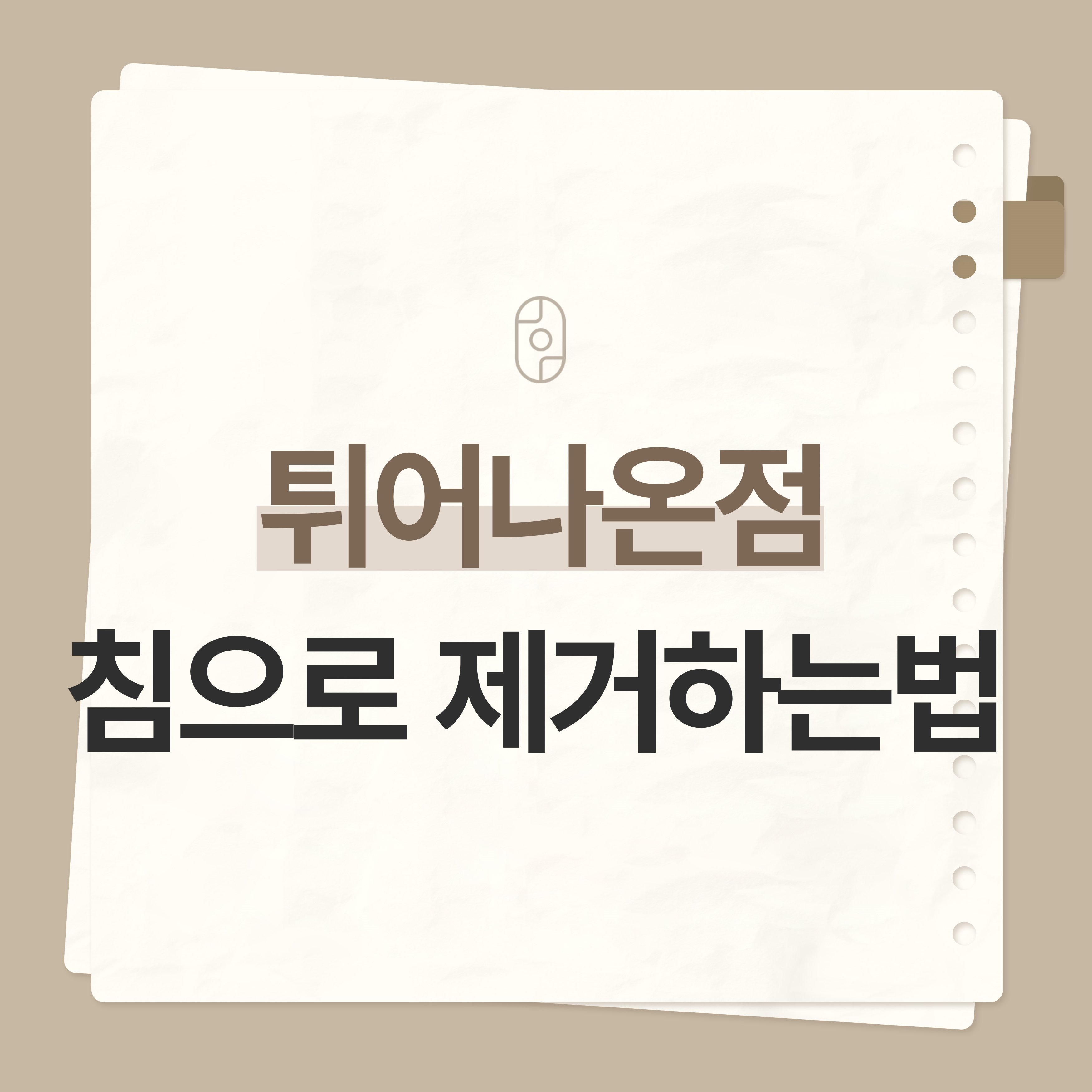 신림돌출점제거