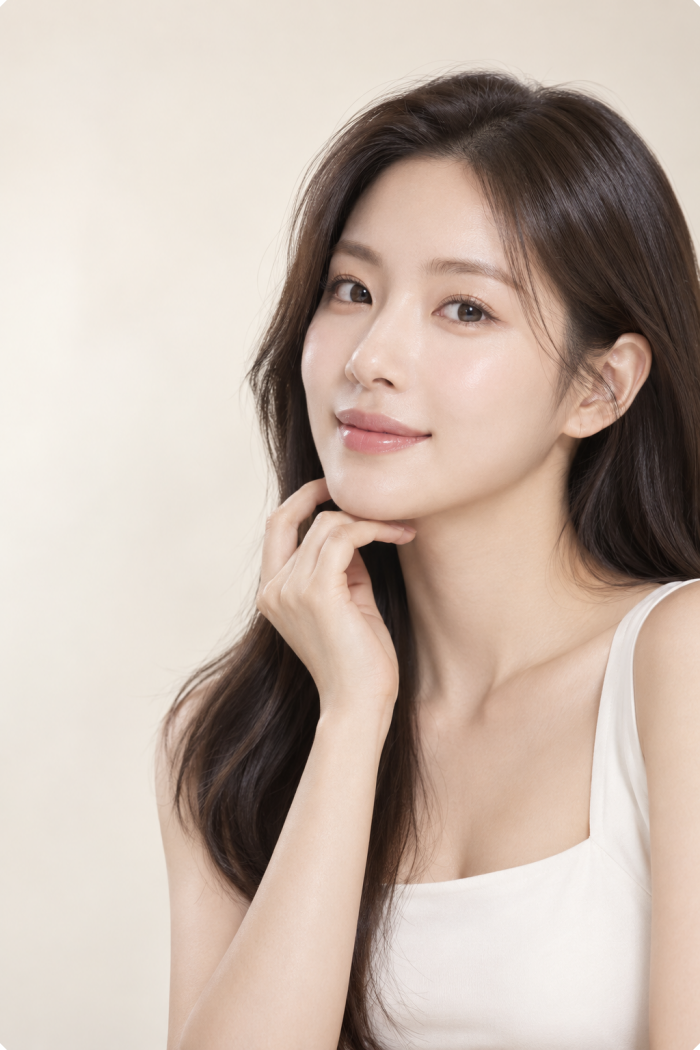 신림 볼뉴머 시술 후 턱선이 정돈되고 얼굴선이 살아난 여성의 프로필 사진 - 고주파 리프팅 효과